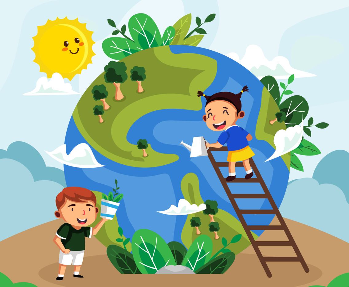 Happy Earth Day Concept