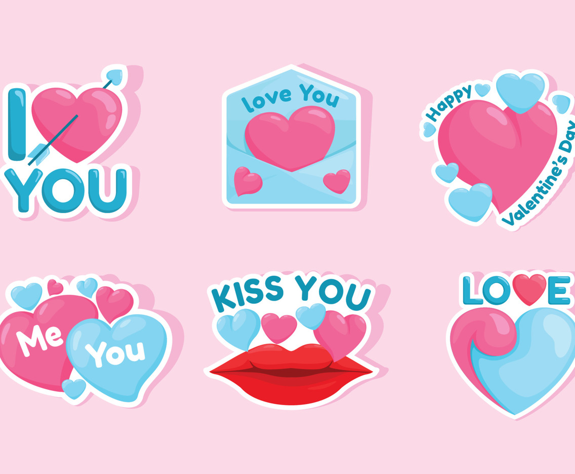 Valentine Day sticker