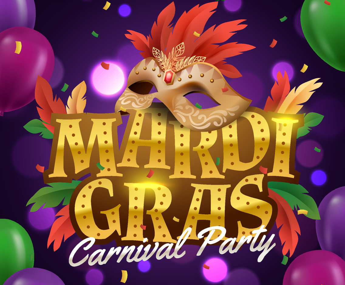 Mardi Gras Carnival Party Festival