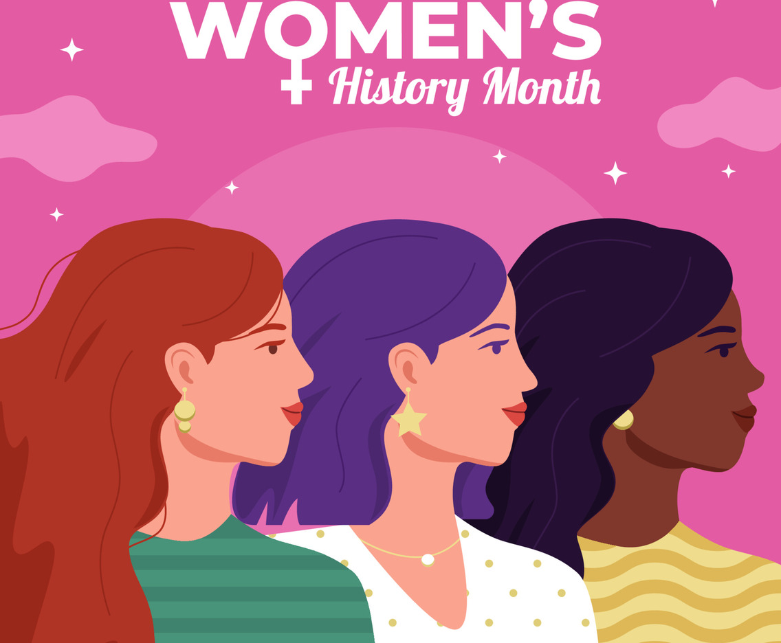 Women's History Month with Beautiful Women