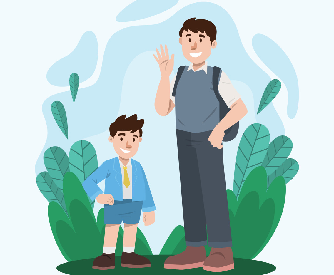 The Brothers Is Heading To School Together