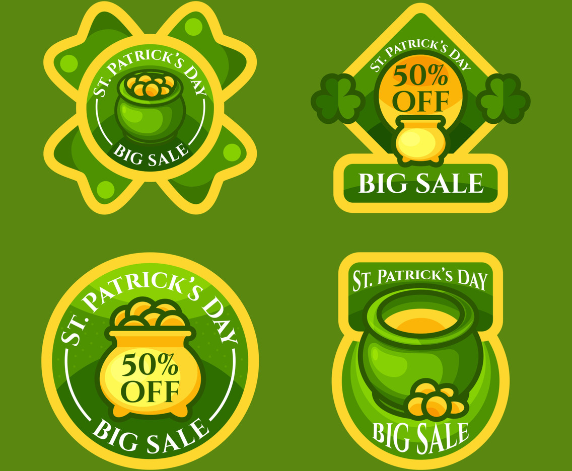 St. Patrick's Day Gold Pot Set
