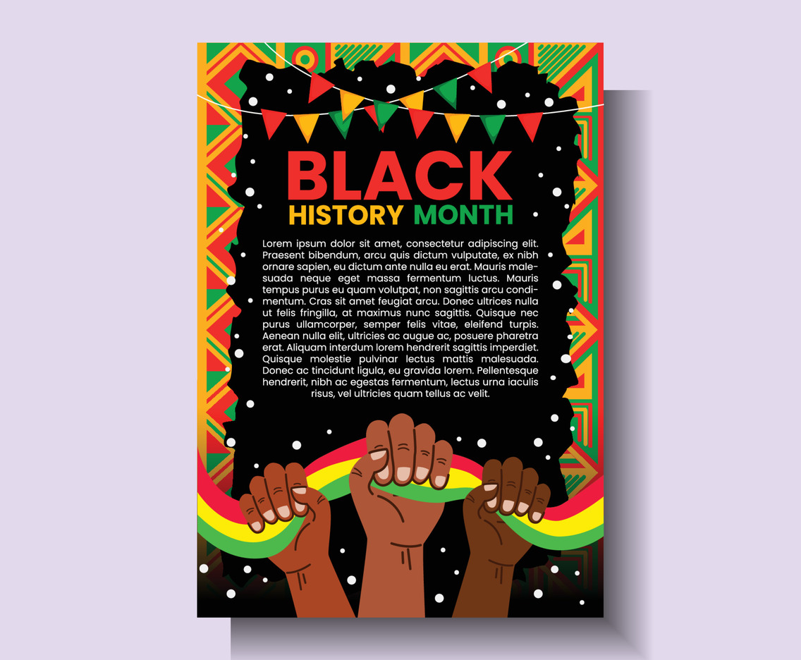 Celebration of Black History Month Poster