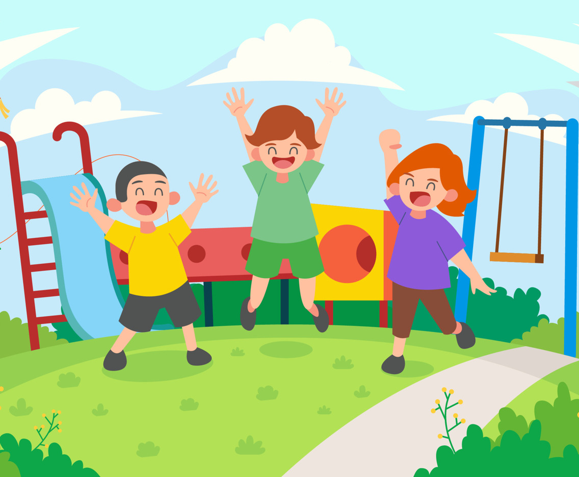 Character Focused Kindergarten Concept Art
