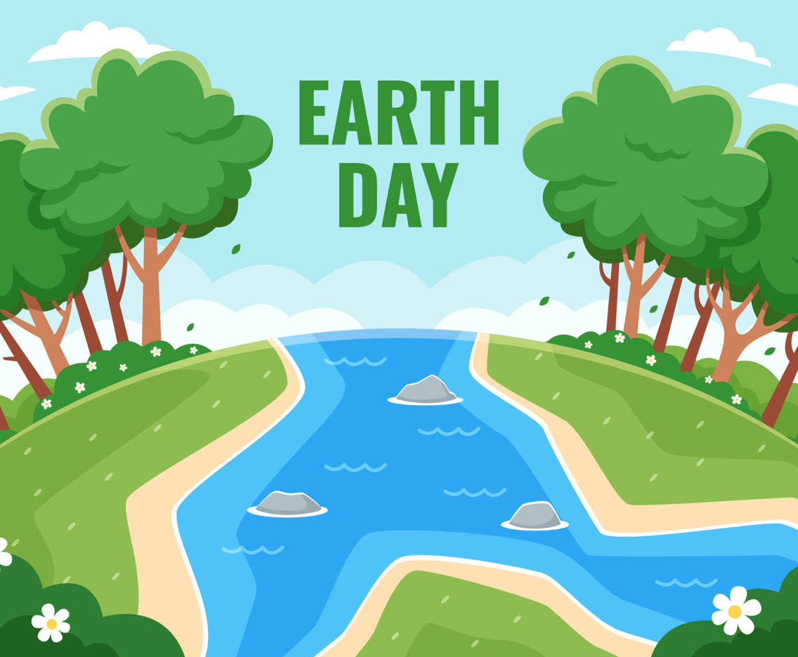 Happy Earth Day Celebration Background
