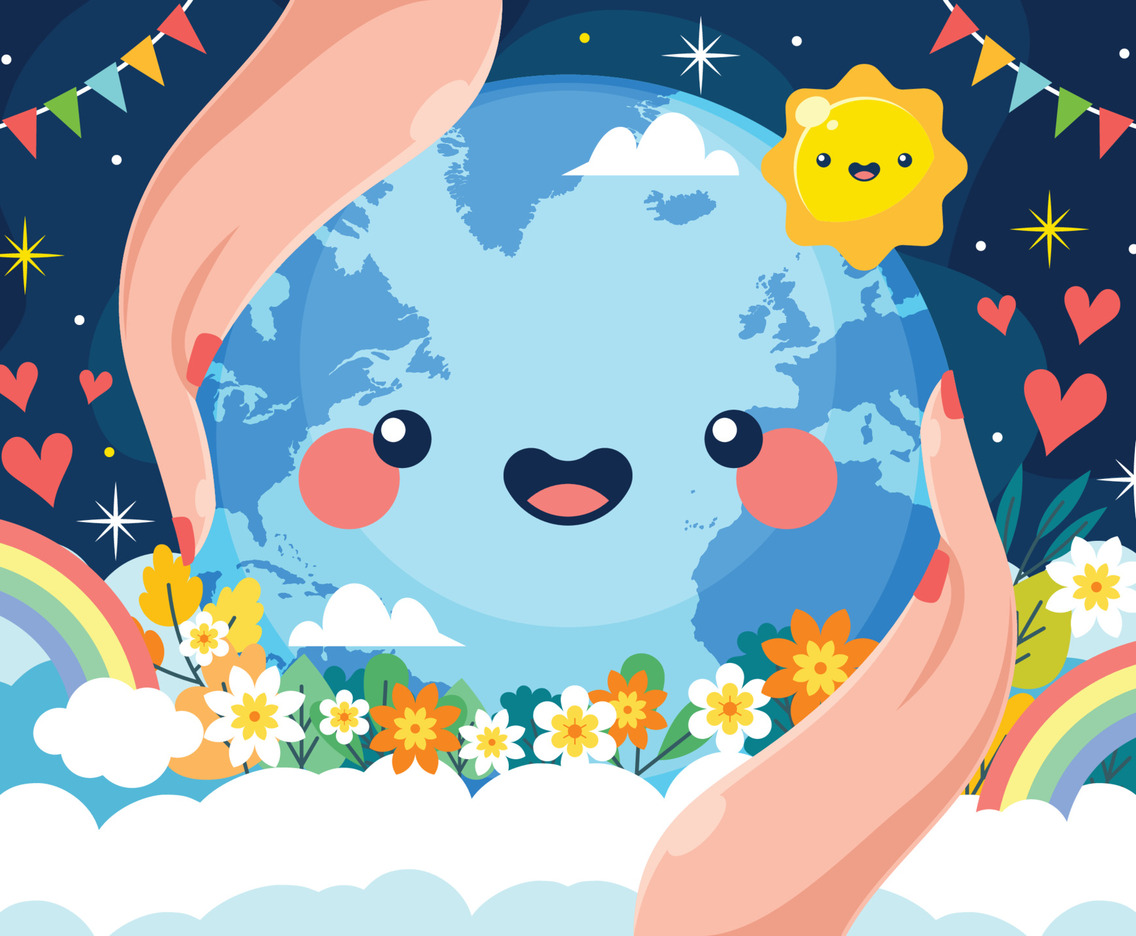 Earth Day Concept Background