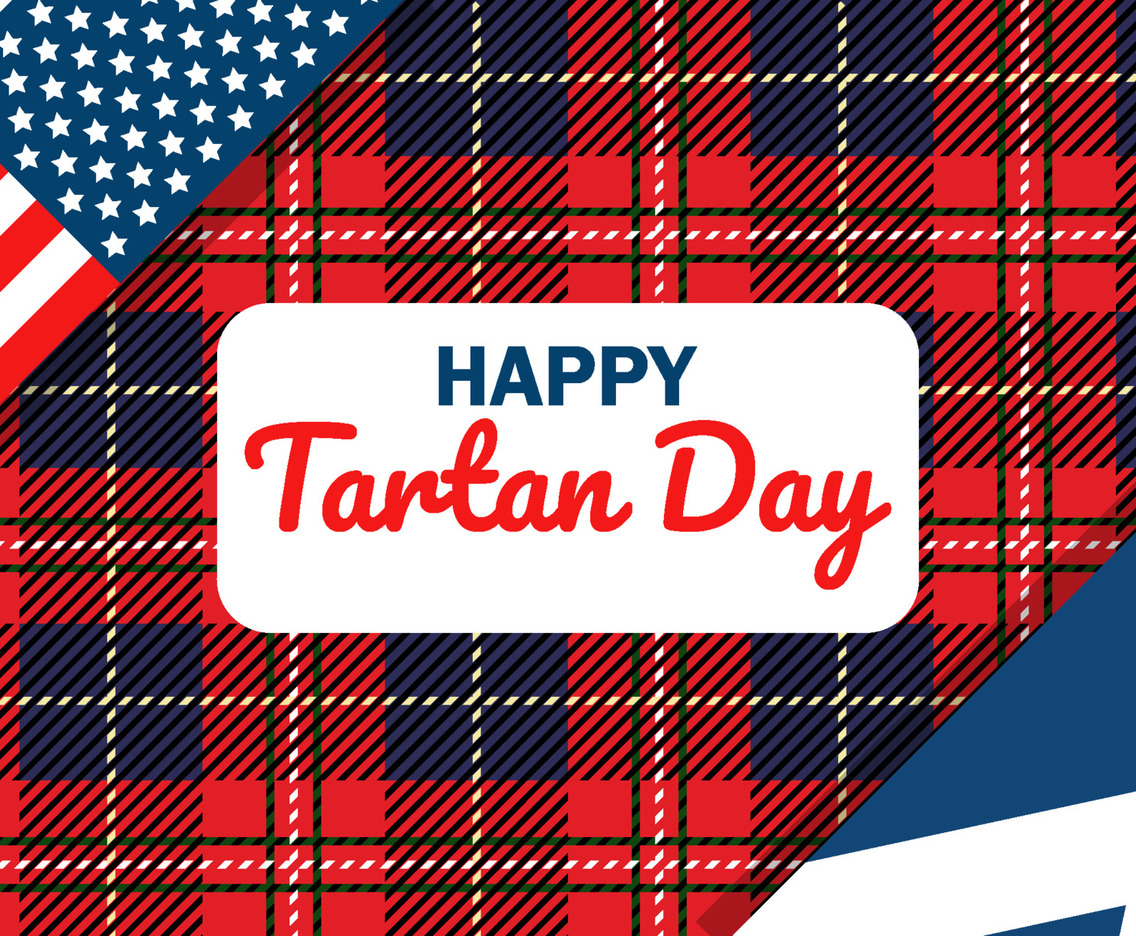 Tartan Day Background