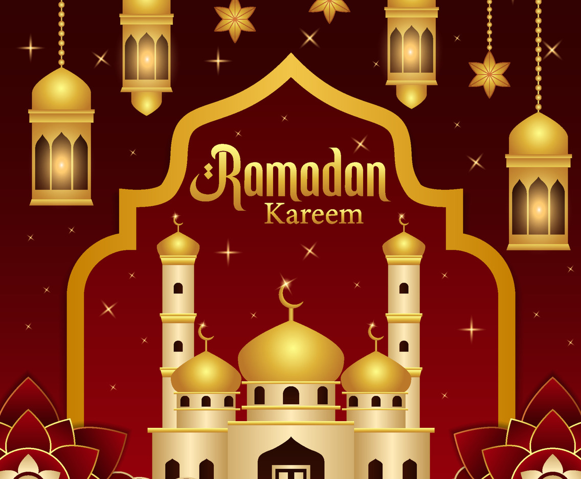 Ramadhan Month Gradient Background