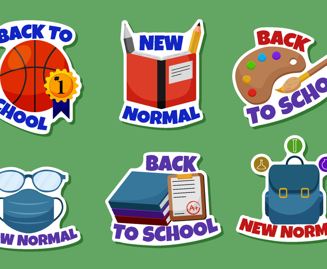 Back to School Sticker Set