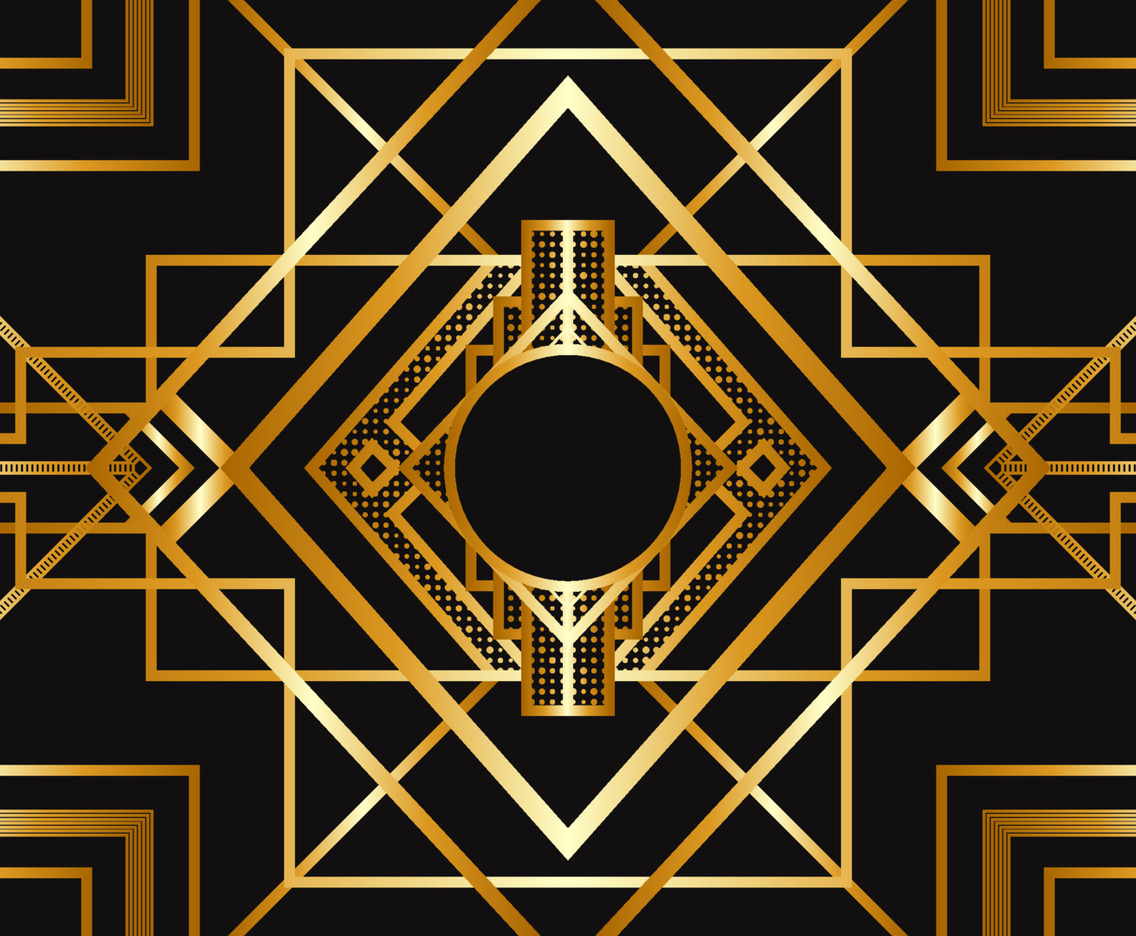 Art Deco Inspired Background