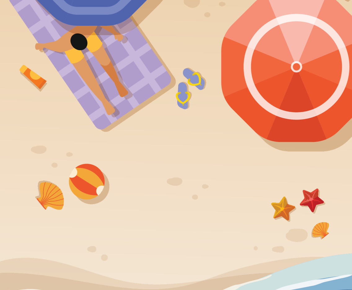 Relaxing Beach Scenery