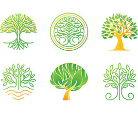 Free simple tree - Vector Art