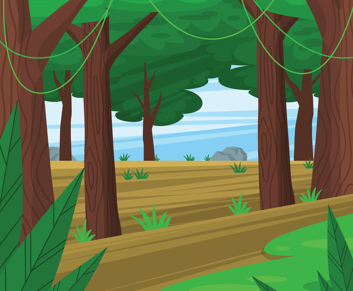 Summer Forest Background