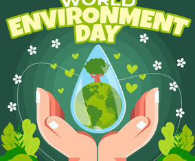 World Environment Day Awareness Freevectors