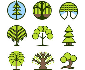 Free simple tree - Vector Art
