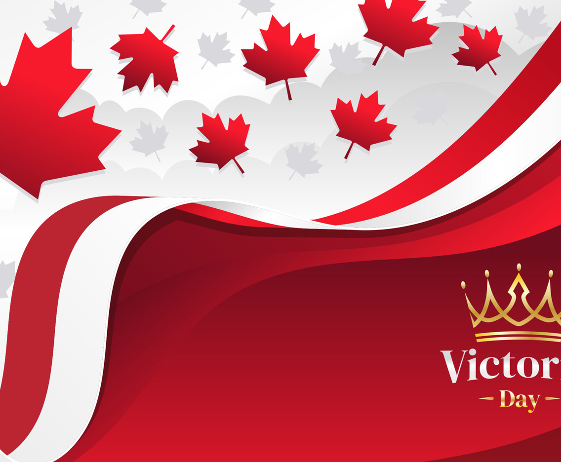 Celebrating Canada Victoria Day Festivity Background