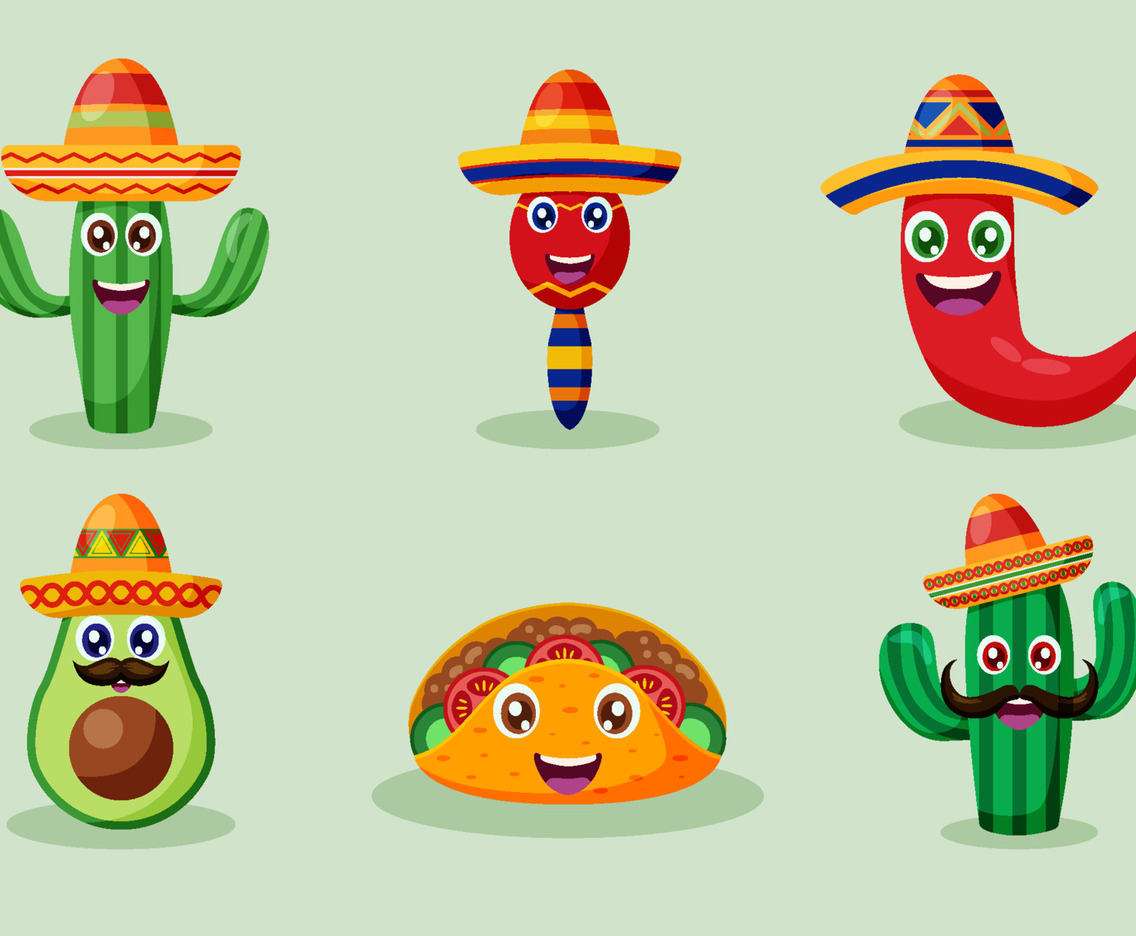Cinco De Mayo Character