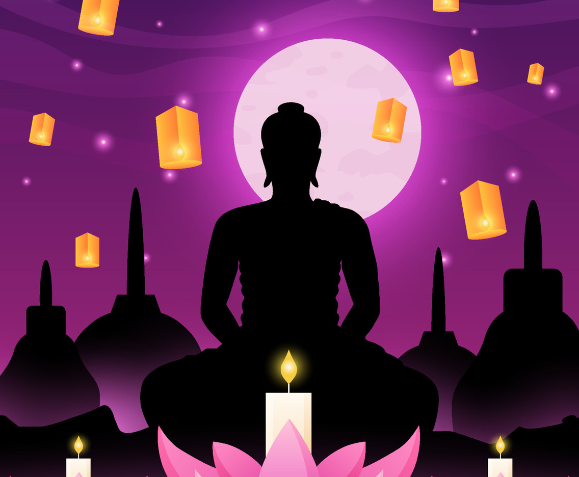 Vesak Festivity Concept