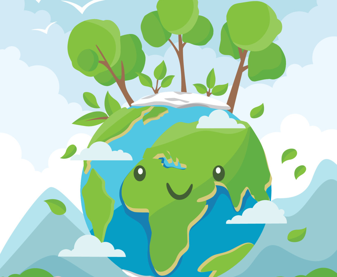 Celebrate Earth Day Poster Concept