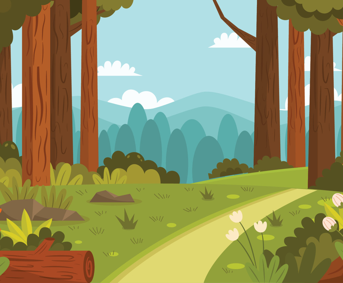Summer Forest Background