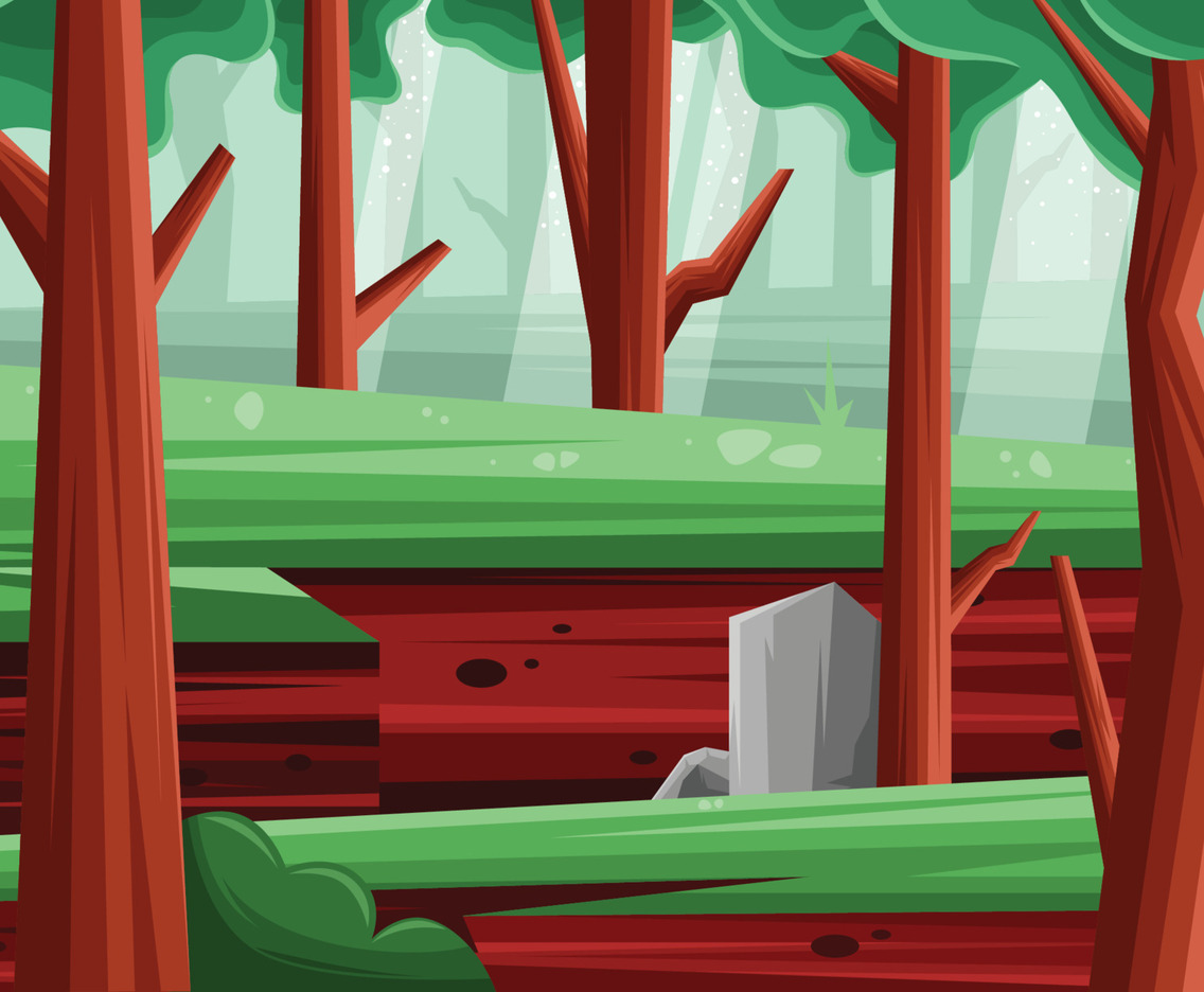 Summer Forest Scenery Concept