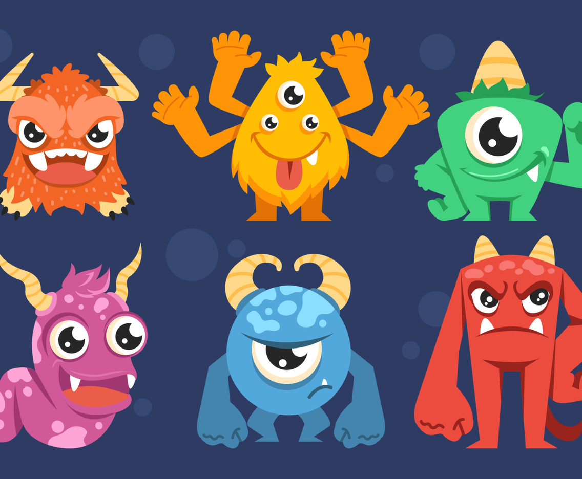 Cool Monsters Character Design