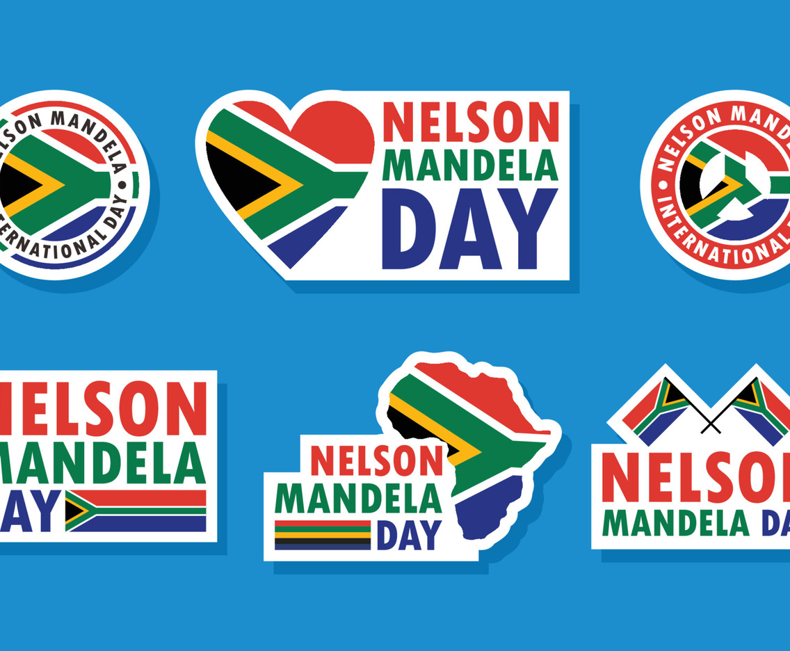 Nelson Mandela Day International Day Sticker Collection