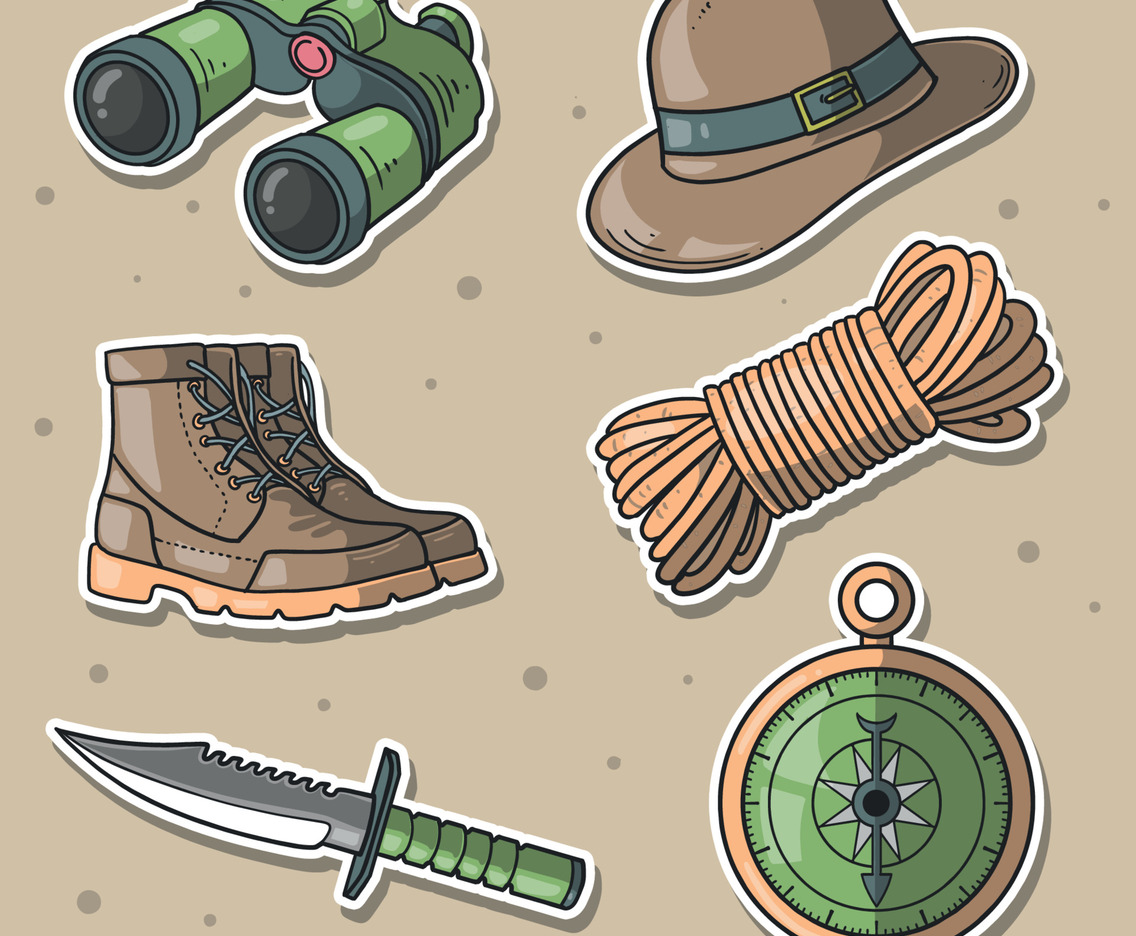 Exploration And Adventure Concept Set