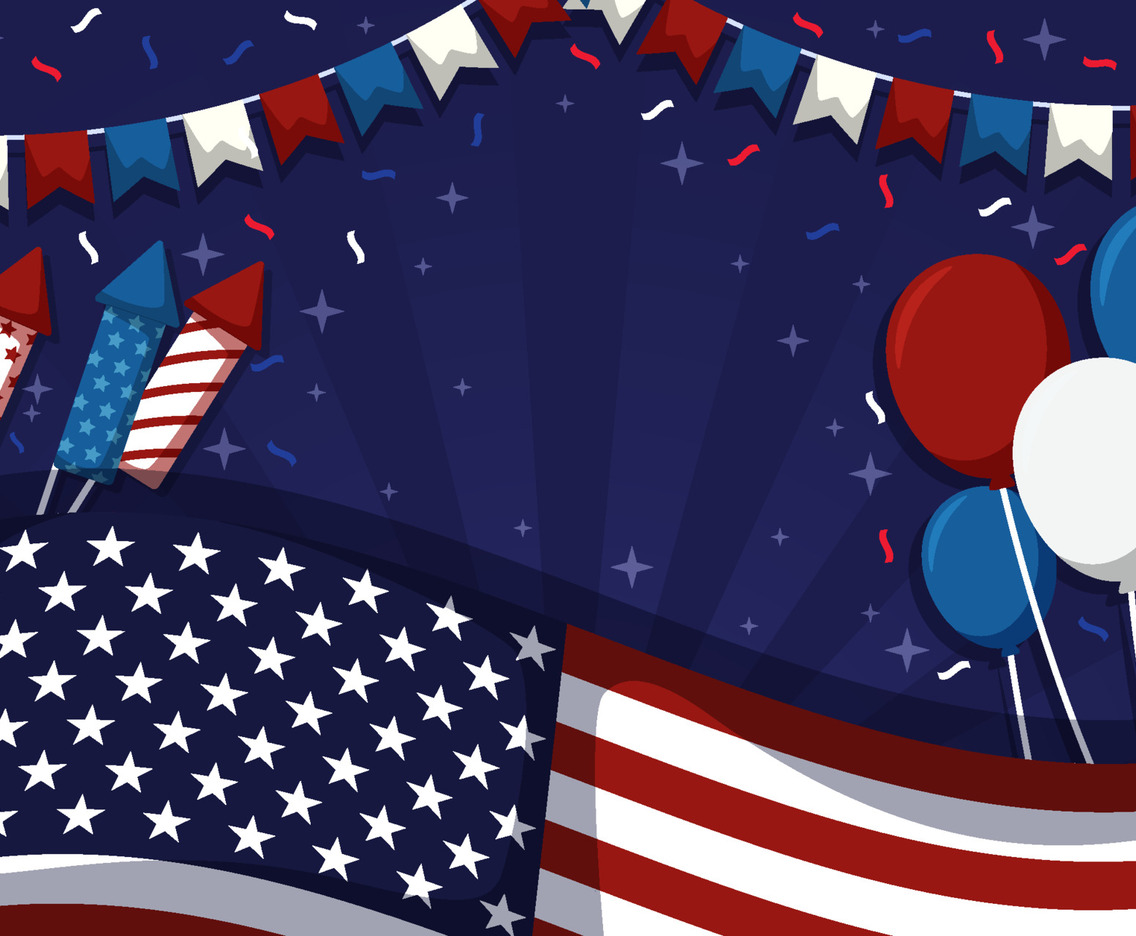 4Th of July Patriotism Background