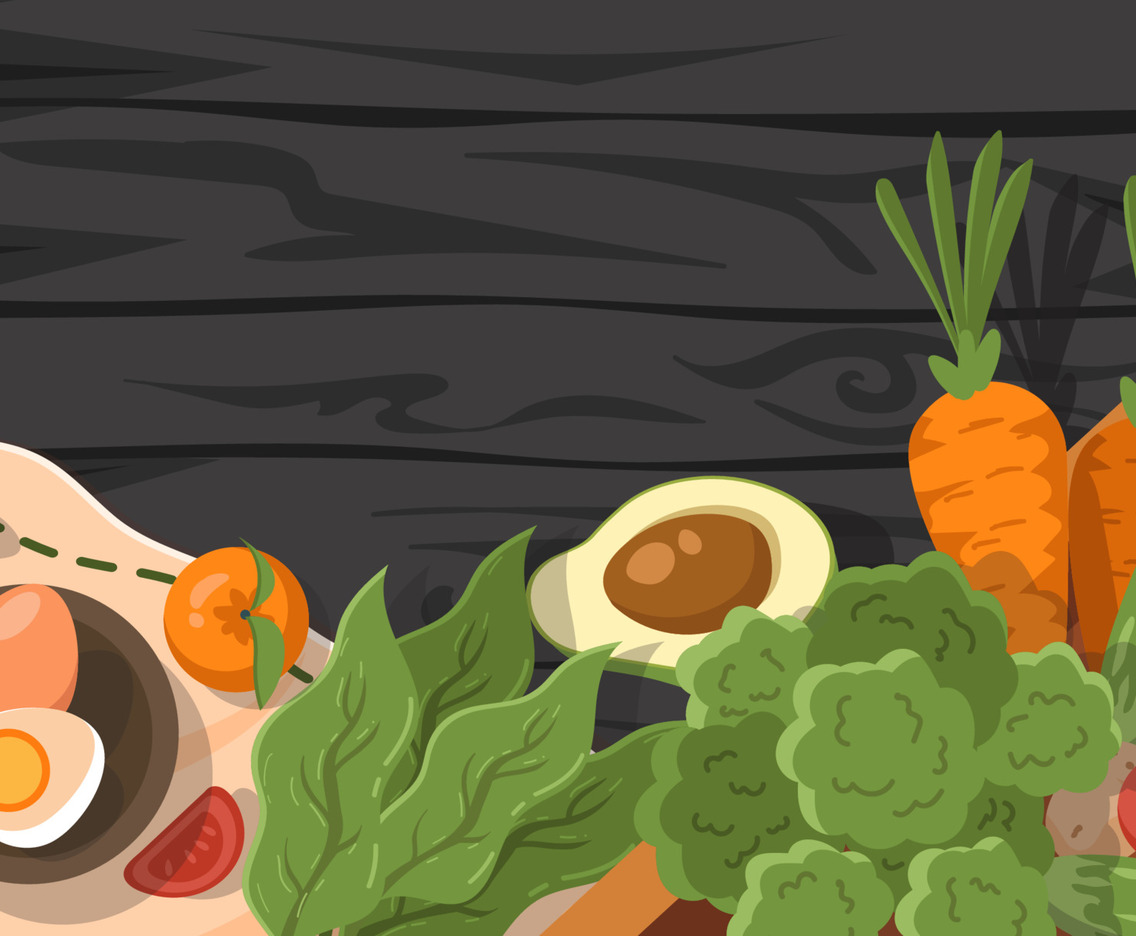 Organic Food on The Table