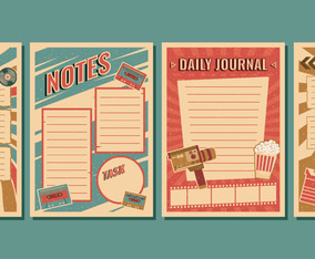 Free journal - Vector Art