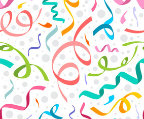 Seamless Ribbons Background | FreeVectors