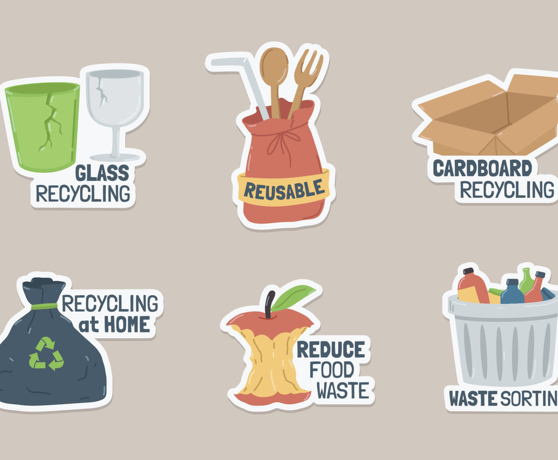 Recycling at Home Stickers