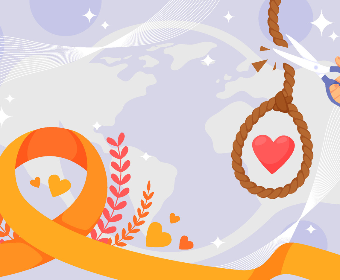 World Suicide Prevention Day Background