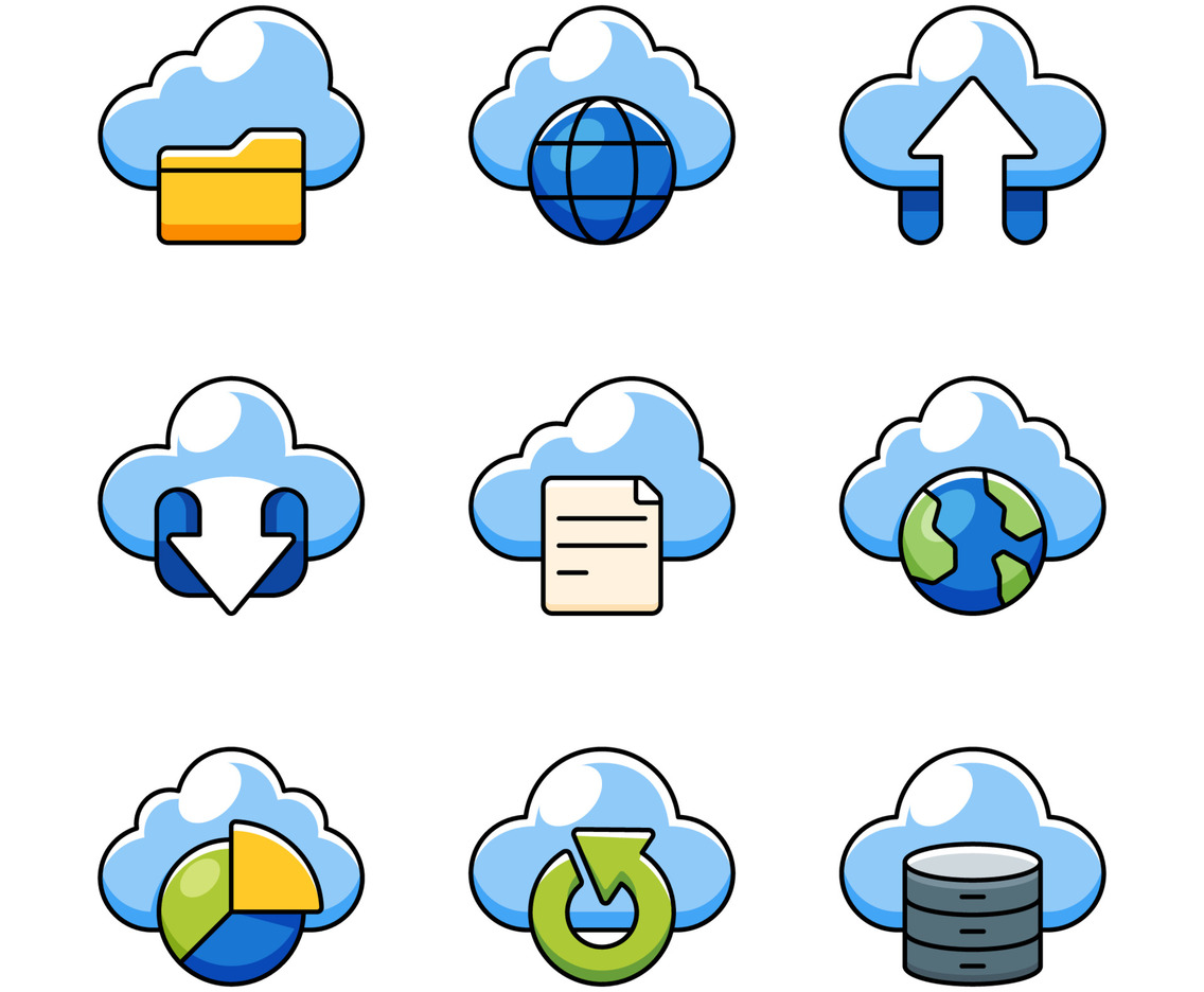 Cloud Icons Set