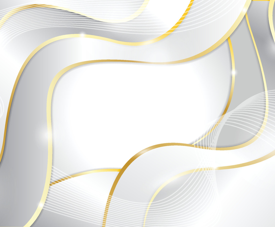 Gold And White Luxury Background