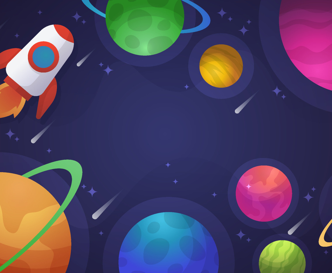 World Space Day Background