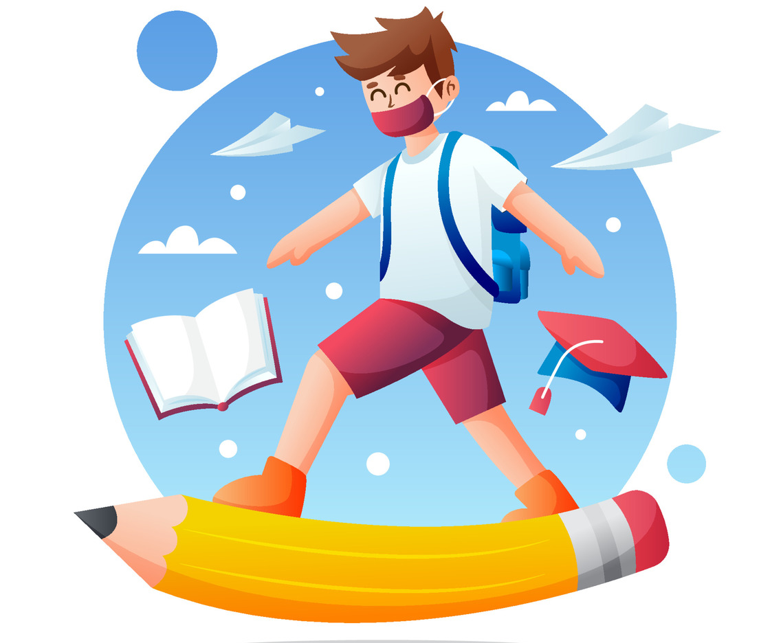 Back To School New Normal Concept