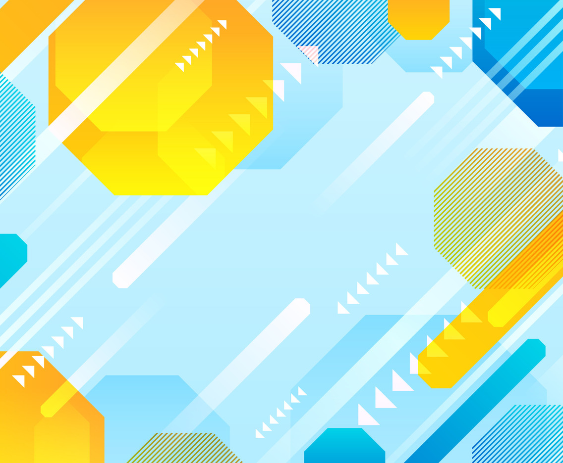 Abstract Blue Orange Background