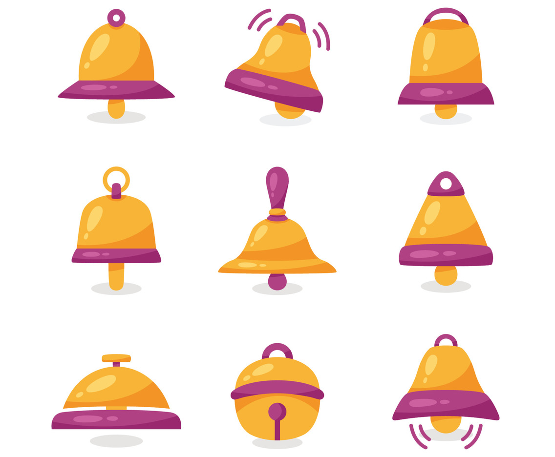 Set of Bell Icon