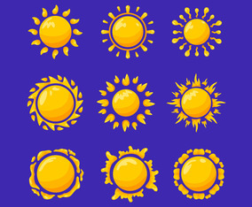 Free sun - Vector Art