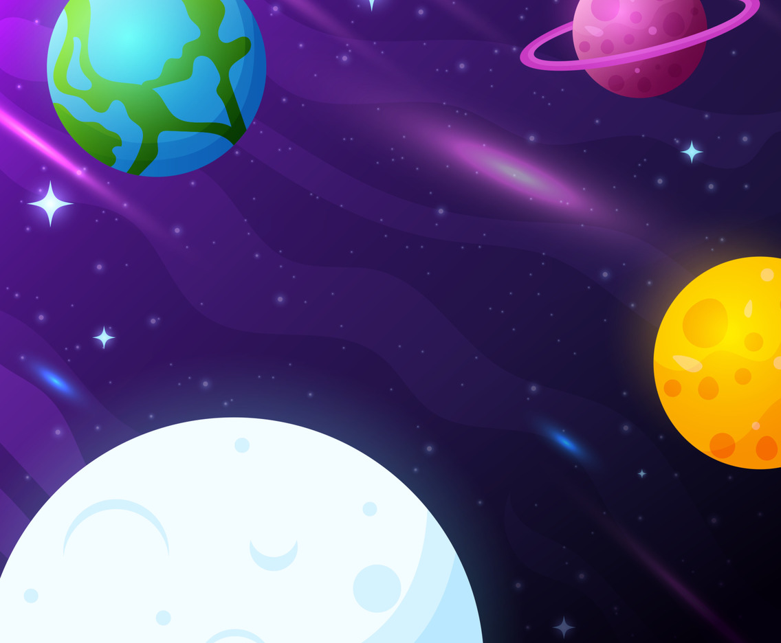 World Space Day Background