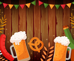 Free food and beverages - Vector Art