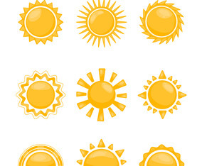 Free sun - Vector Art