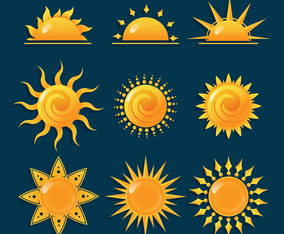 Free sun - Vector Art