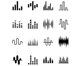 Free waveform - Vector Art