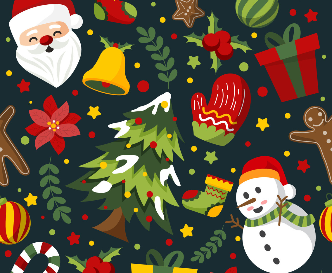 Christmas Seamless Pattern