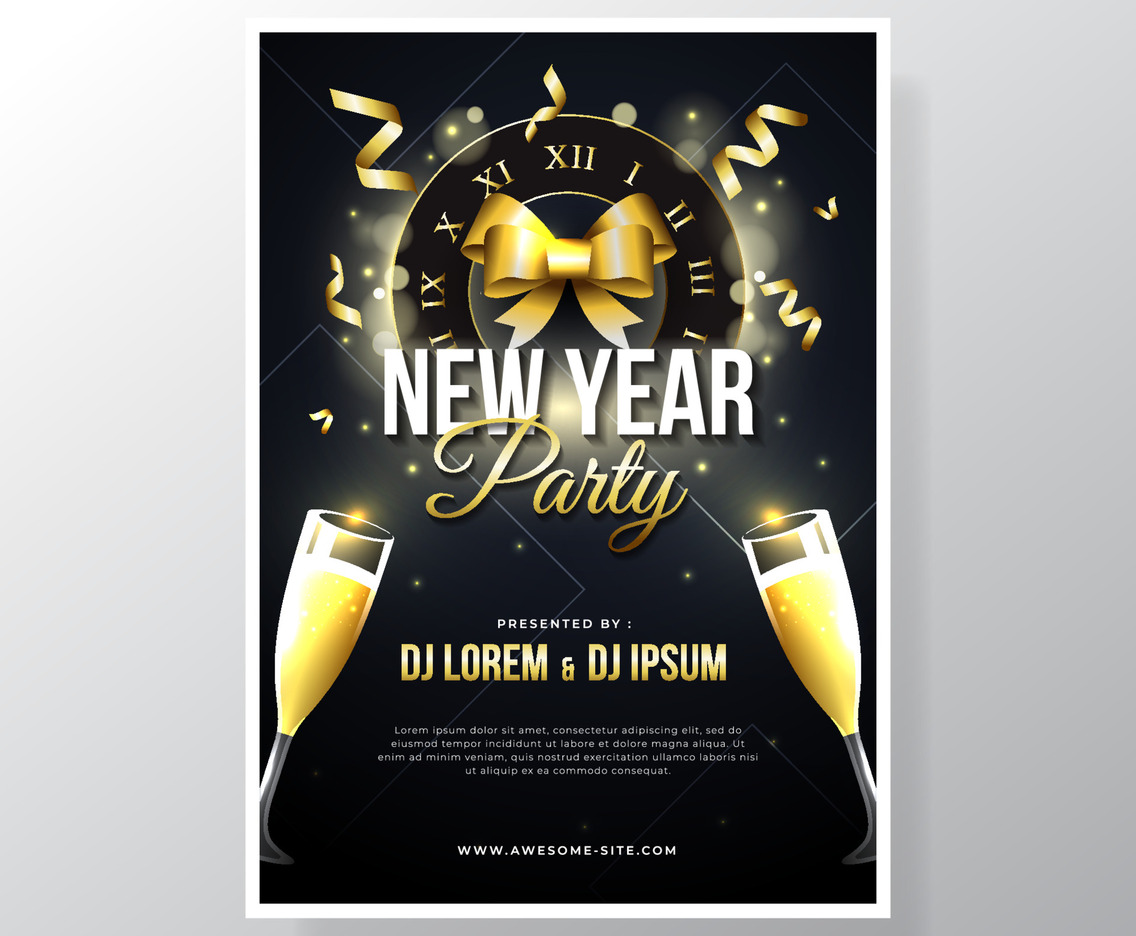New Year Party Poster