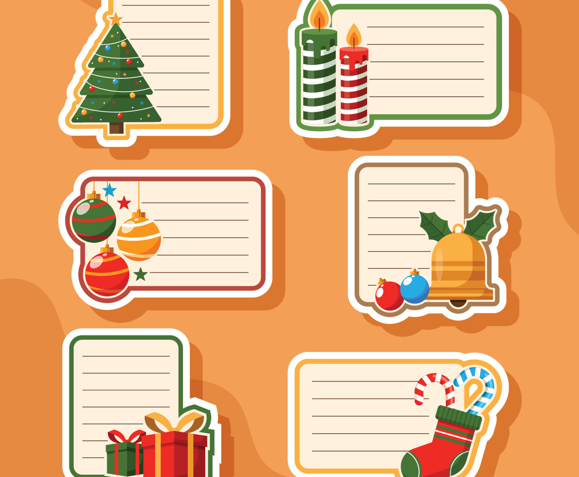 Journal Christmas Sticker Collection