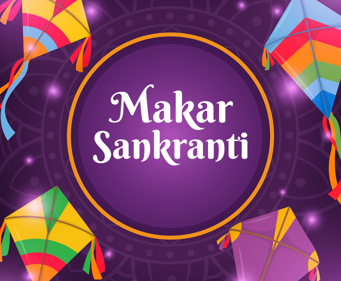 Happy Makar Sankranti Concept